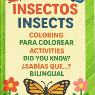 Insectos: Libro para colorear